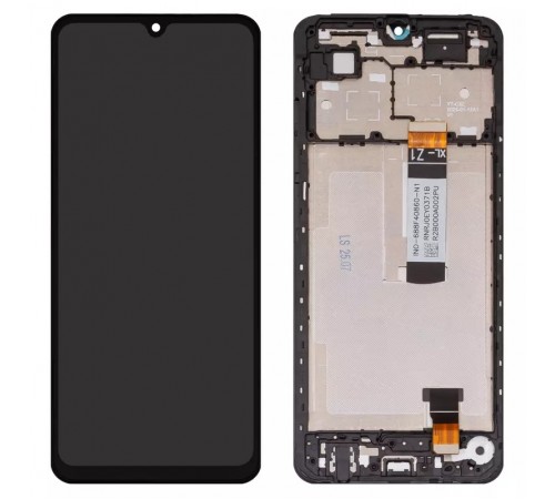 Дисплей для Xiaomi Redmi A5 4G, чорний, з рамкою, High Copy, 167.92mm, 25028PC03G, 25028RN03A, 25028RN03I