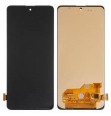 Дисплей для Samsung A516F Galaxy A51 5G, черный, без рамки, High Copy (OLED)