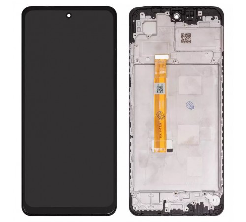 Дисплей для Oppo A3 (CPH2669), A3x (CPH2641), чорний, з рамкою, High Copy