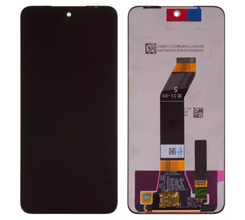 Дисплей для Xiaomi Redmi 10 (2021), Redmi 10 (2022), чорний, без рамки, Original (PRC)