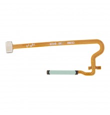 Шлейф для Realme C63 4G, Note 60; Oppo A3x (CPH2641), сканера відбитка пальця (Touch ID), зелений (Jade Green), Original (PRC) 