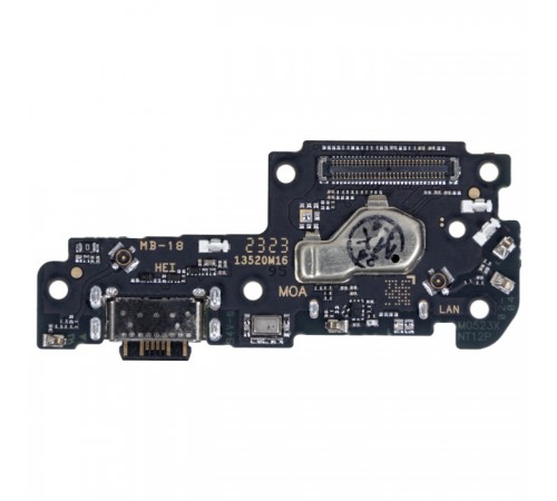 Шлейф для Xiaomi Poco X5 Pro, Redmi Note 12 Pro 5G, коннектора зарядки, микрофона, плата зарядки, Original (PRC)