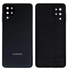 Задняя панель корпуса для Samsung M127 Galaxy M12, черная