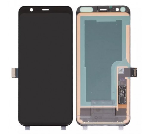 Дисплей для Google Pixel 4, чорний, без рамки, Original (PRC)