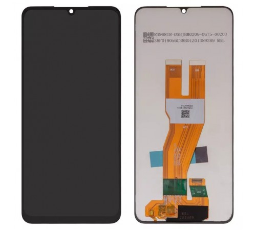 Дисплей для Samsung A055 Galaxy A05, черный, без рамки, (Box)