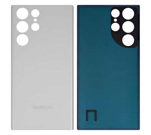 Задняя панель корпуса для Samsung S908B Galaxy S22 Ultra 5G, белая Задняя панель корпуса для Samsung S908B Galaxy S22 Ultra 5G, белая