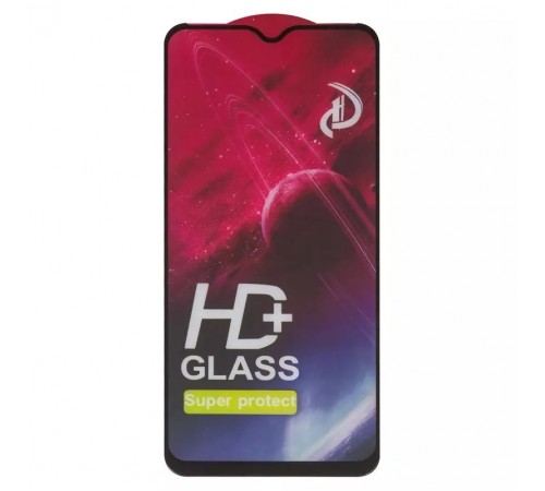 Захисне скло ASP для Xiaomi Poco M2, Redmi 9, сумісне з чохлом, Full Glue, чорний, M2004J19G, M2004J19C