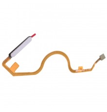 Шлейф для Tecno Camon 18 (CH6n), Camon 18T, сканера отпечатка пальца (Touch ID), серебристый (Ceramic White), Original (PRC)