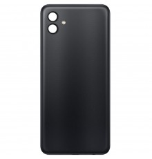 Задняя панель корпуса для Samsung A045 Galaxy A04, черная + стекло камеры