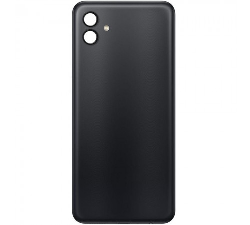 Задняя панель корпуса для Samsung A045 Galaxy A04, черная + стекло камеры