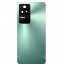 Задняя панель корпуса для Xiaomi Poco F4, Redmi K40s, зеленая (Nebula Green) + стекло камеры, 48MP, Лого Poco