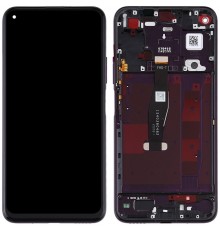 Дисплей для Huawei Honor 20 Pro, фіолетовий (Phantom Black), з рамкою, Original (PRC)