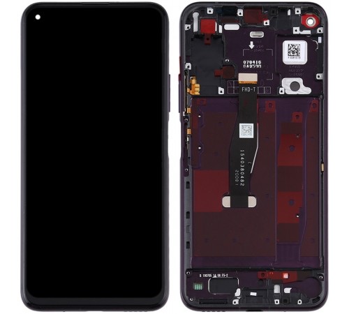Дисплей для Huawei Honor 20 Pro, фіолетовий (Phantom Black), з рамкою, Original (PRC)