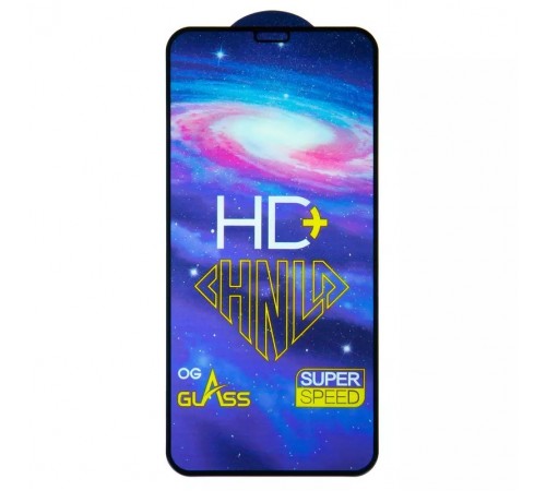 Защитное стекло ASP для Apple iPhone 11 Pro, iPhone X, iPhone XS, 0,33 мм 9H, совместимо с чехлом, Full Glue, черный, HD+