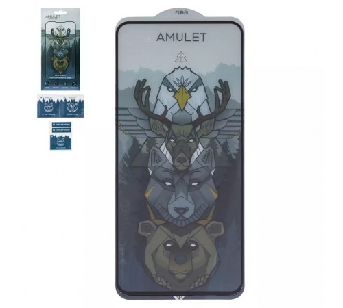 Защитное стекло iNobi Amulet для Samsung G990B Galaxy S21 FE 5G, Full Glue, Anti-Static, черный