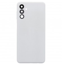 Задняя панель корпуса для Samsung A047 Galaxy A04s, белая + стекло камеры