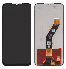 Дисплей для Tecno Pop 7 (BF6), Pop 7 Pro, Spark 10, Spark Go (2023) (BF7); Infinix Smart 7 (X6515), Smart 7 HD (X6516), черный, без рамки, High Copy BF7, BF6, KI5q, KI5k, #FPC6605-5