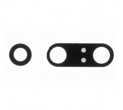 Скло камери для Xiaomi Mi 9T, Mi 9T Pro, Redmi K20, Redmi K20 Pro, чорне, повний комплект, без рамки, M1903F10G, M1903F11G