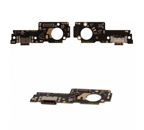 Шлейф для Xiaomi Poco M4 5G, Poco M5 4G, Redmi 10 5G, Redmi Note 11E, коннектора зарядки, микрофона, плата зарядки, Original (PRC)