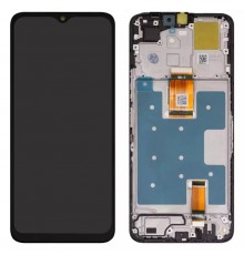 Дисплей для Huawei Honor X6a, чорний, з рамкою, High Copy, WDY-LX1, WDY-LX2
