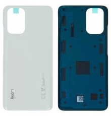 Задняя панель корпуса для Xiaomi Redmi Note 10, белая, M2101K7AI, frost white (Pebble White)
