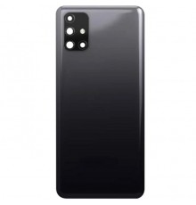 Задняя панель корпуса для Samsung M317 Galaxy M31s, черная + стекло камеры