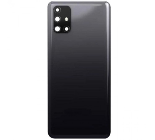 Задняя панель корпуса для Samsung M317 Galaxy M31s, черная + стекло камеры Задняя панель корпуса для Samsung M317 Galaxy M31s, черная + стекло камеры