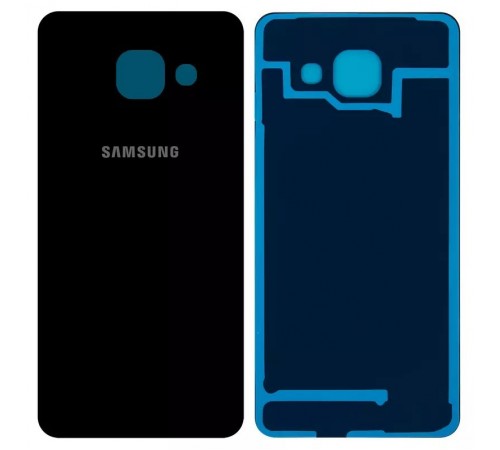 Задня панель корпусу для Samsung A310F Galaxy A3 (2016), A310M Galaxy A3 (2016), A310N Galaxy A3 (2016), A310Y Galaxy A3 (2016), чорна