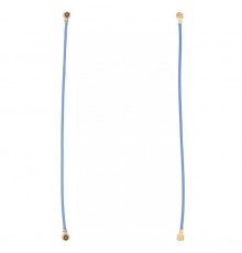 Шлейф для Samsung A326 Galaxy A32 5G, A505F/DS Galaxy A50, коаксіальний RF кабель, синій, 131 mm