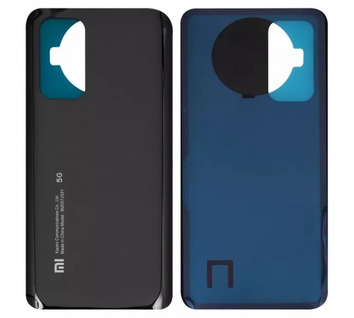 Задняя панель корпуса для Xiaomi Mi 10T, Mi 10T Pro, черная Задняя панель корпуса для Xiaomi Mi 10T, Mi 10T Pro, черная