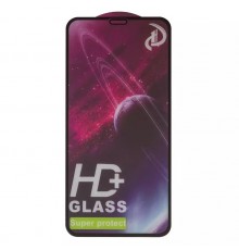 Захисне скло ASP для Apple iPhone 11 Pro, iPhone X, iPhone XS, сумісне з чохлом, Full Glue, чорне 