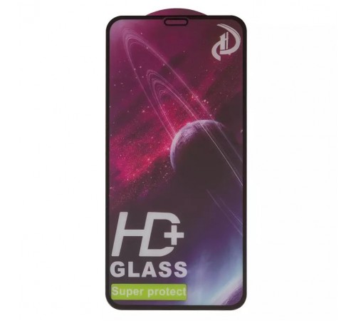Захисне скло ASP для Apple iPhone 11 Pro, iPhone X, iPhone XS, сумісне з чохлом, Full Glue, чорне 