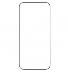 Защитное стекло для Apple iPhone 15 Pro Max, Full Glue, (без упаковки), черный