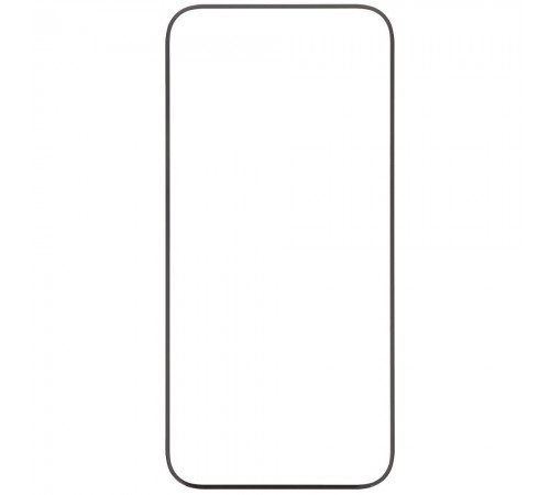 Защитное стекло для Apple iPhone 15 Pro Max, Full Glue, (без упаковки), черный