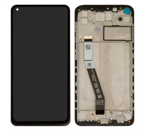 Дисплей для Xiaomi Redmi 10X 4G, Redmi Note 9, чорний, з рамкою, High Copy M2003J15SC, M2003J15SG, M2003J15SS Дисплей для Xiaomi Redmi 10X 4G, Redmi Note 9, чорний, з рамкою, High Copy M2003J15SC, M2003J15SG, M2003J15SS
