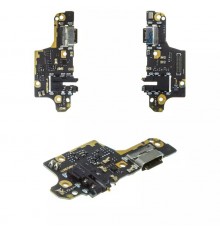 Шлейф для Xiaomi Poco X3, Poco X3 NFC, Poco X3 Pro, коннектора зарядки, коннектора наушников, микрофона, плата зарядки, Original (PRC)