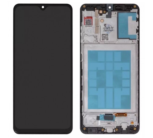 Дисплей для Samsung A315 Galaxy A31, A315F/DS Galaxy A31, черный, с рамкой, FLYCDI, (TFT)