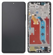 Дисплей для Huawei Honor Magic 4 Lite 5G, черный (Midnight Black), с рамкой, High Copy