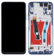 Дисплей для Huawei Honor 9X, Honor 9X Pro, синій (Charm Sea Blue), з рамкою, High Copy