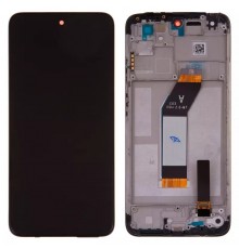 Дисплей для Xiaomi Redmi 10 (2021), чорний, з рамкою, Original (PRC), carbon gray