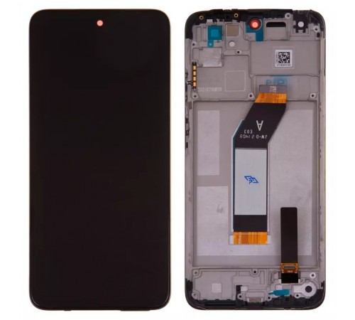 Дисплей для Xiaomi Redmi 10 (2021), чорний, з рамкою, Original (PRC), carbon gray Дисплей для Xiaomi Redmi 10 (2021), чорний, з рамкою, Original (PRC), carbon gray
