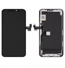 Дисплей для iPhone 11 Pro, чорний, з рамкою, High Copy (OLED), GW OEM soft