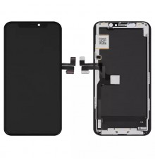 Дисплей для iPhone 11 Pro, черный, с рамкой, High Copy (OLED), GW OEM soft