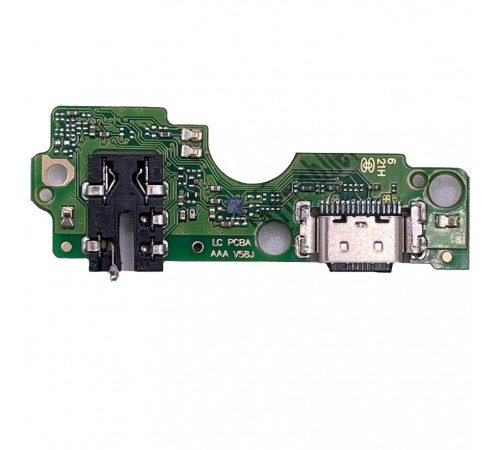 Шлейф для Infinix Smart 8 (X6525), коннектора зарядки, коннектора наушников, микрофона, плата зарядки
