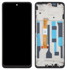 Дисплей для Realme C75 5G, черный, с рамкой, Original (PRC)