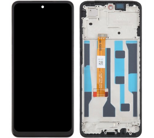 Дисплей для Realme C75 5G, чорний, з рамкою, Original (PRC)