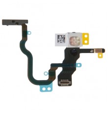 Шлейф для iPhone X, вспышки, микрофона, Original (PRC)