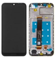 Дисплей для Huawei Honor 8S, Y5 (2019), чорний, логотип Huawei, з рамкою, High Copy AMN-LX1/LX2/LX3/LX9/KSE-LX9/KSA-LX9