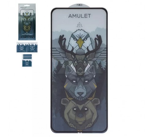 Защитное стекло iNobi Amulet для Realme GT Neo 5, GT Neo 5 SE, GT3, Full Glue, Anti-Static, черный