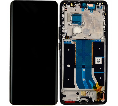 Дисплей для Realme 12 Pro, 12 Pro Plus, черный, с рамкой, Original (PRC), RMX3840